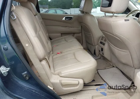 2014 Nissan Pathfinder Platinum из США, поврежденный, VIN 5N1AR2MM2EC605206